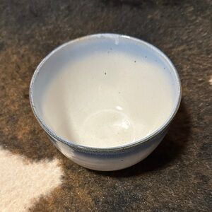 Elegant Blue and White Ceramic Bowl - set of 2